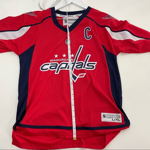 Washington Capitals “Alexander Ovechkin” Reebok Jersey Size L/XL - Picture 5 of 7